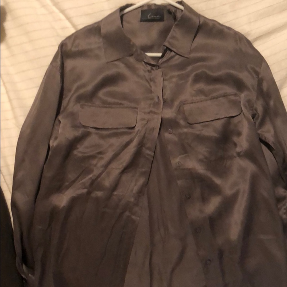 100% silk shirt